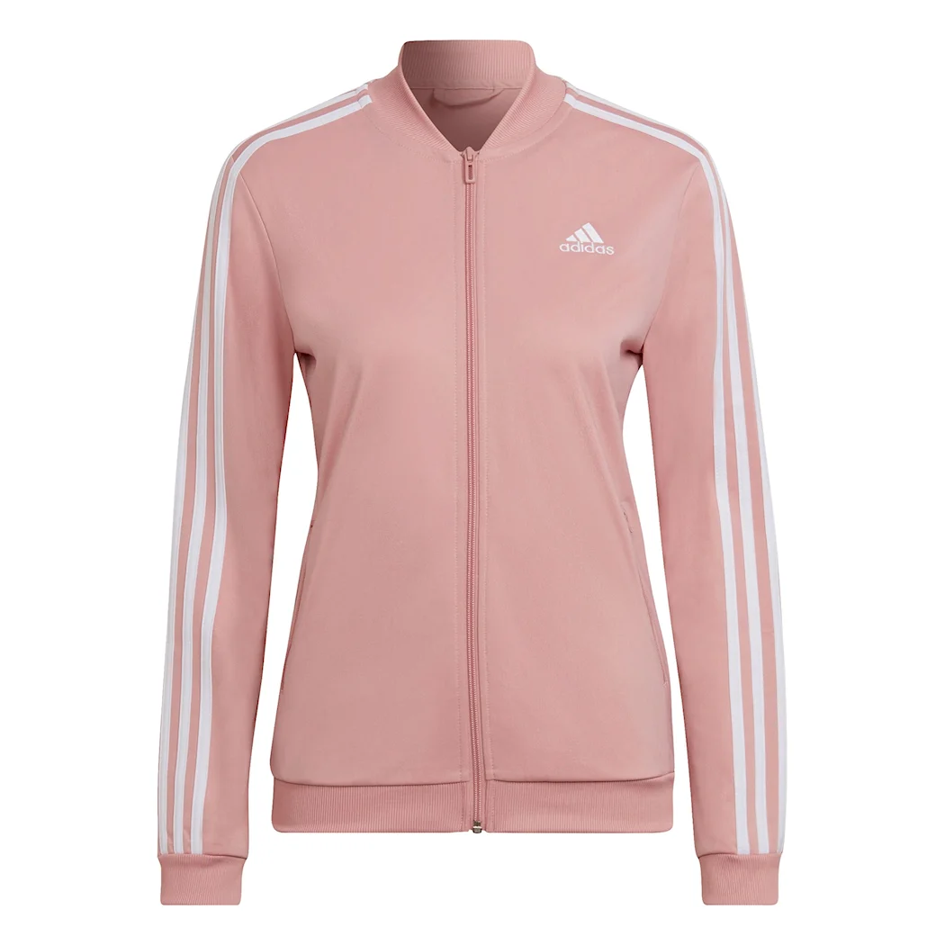 Красная олимпийка adidas женская