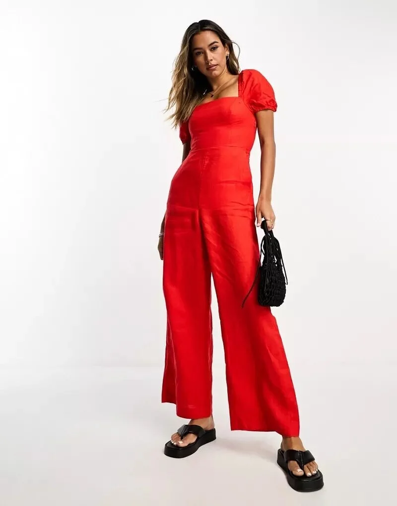 Красный комбинезон ASOS