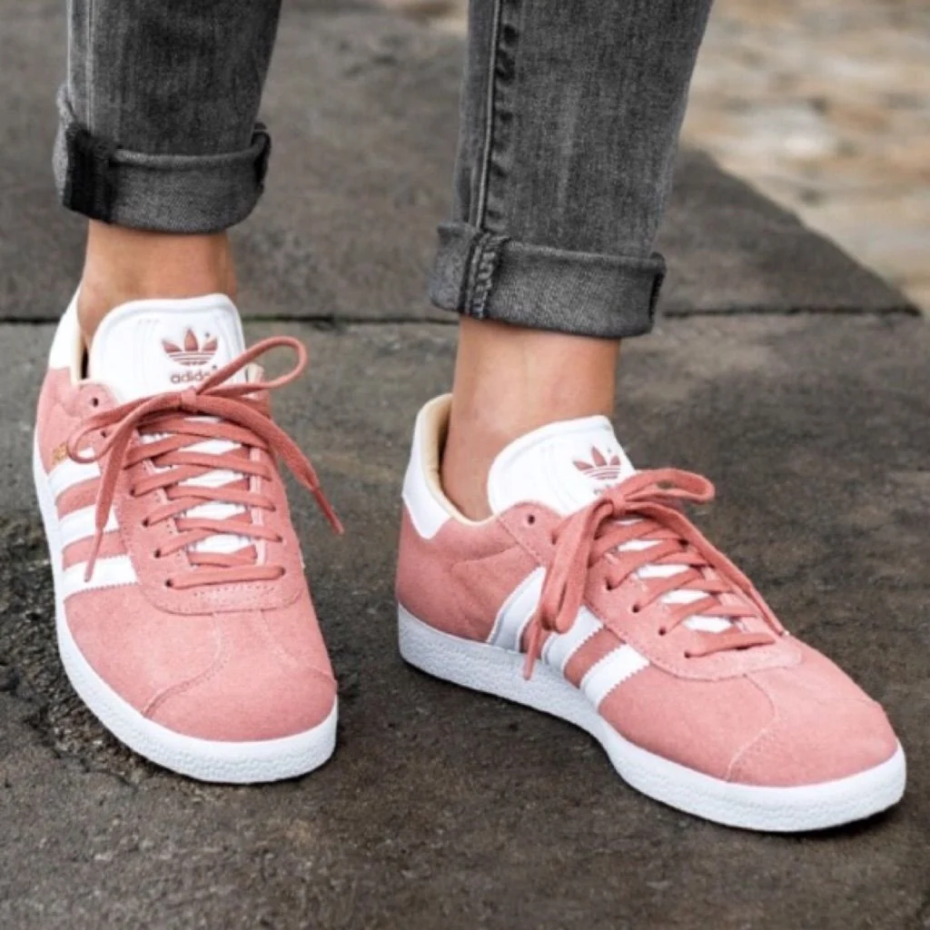 Кроссовки adidas Gazelle розовые