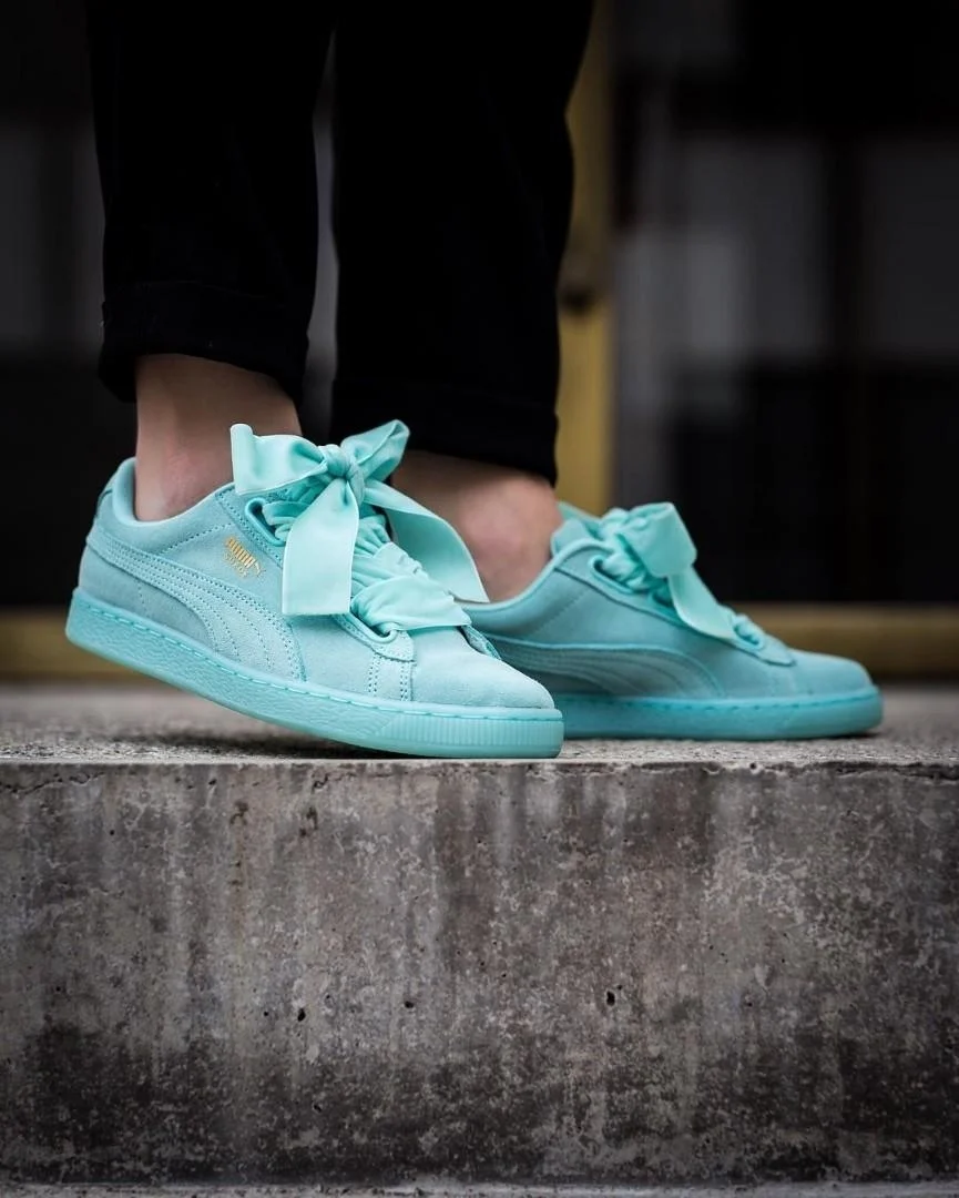 Кроссовки Puma Suede Heart reset