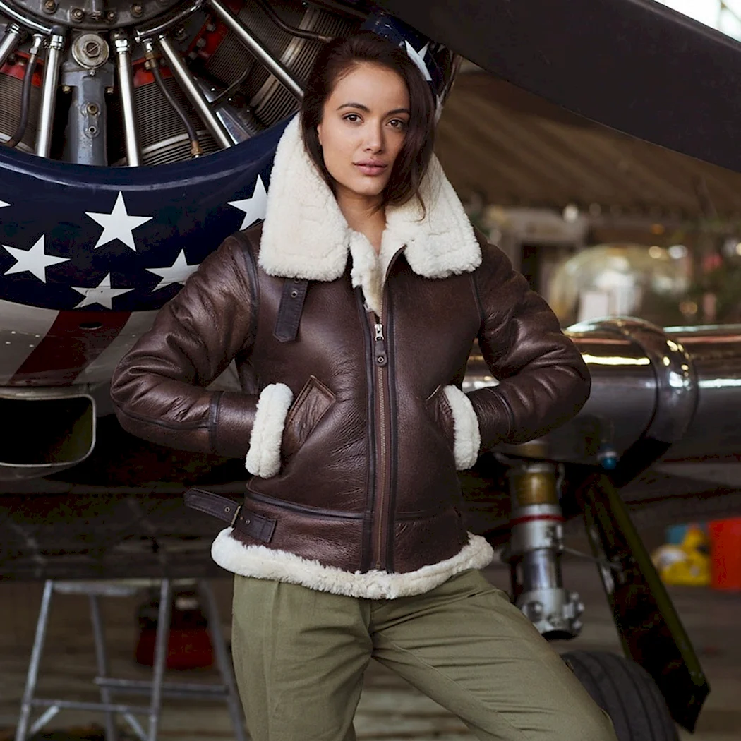 Куртка-пилот Cockpit b-3 Hooded