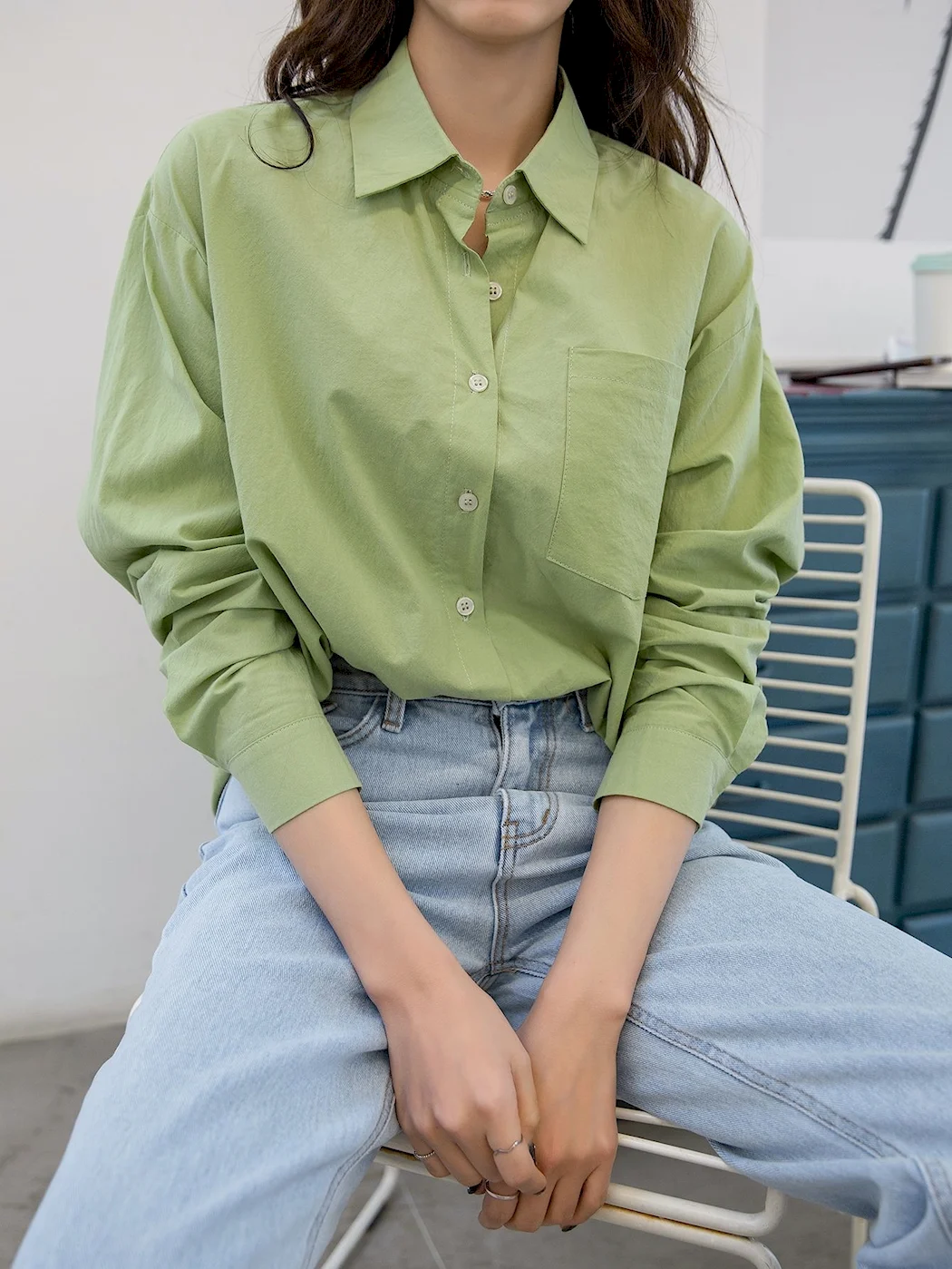 Lime рубашка 6862-181-110