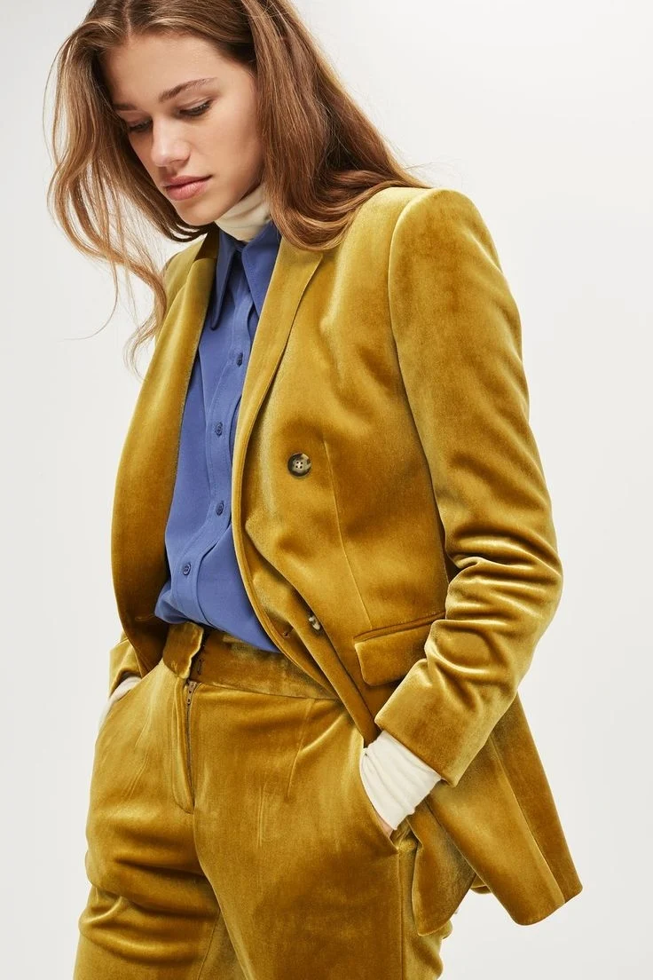 Massimo Dutti желтый пиджак