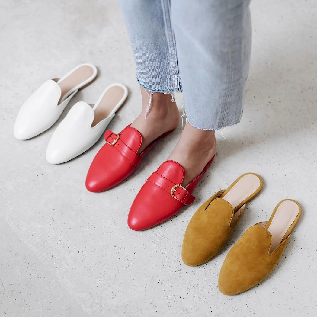 Мюли Zara фуксия