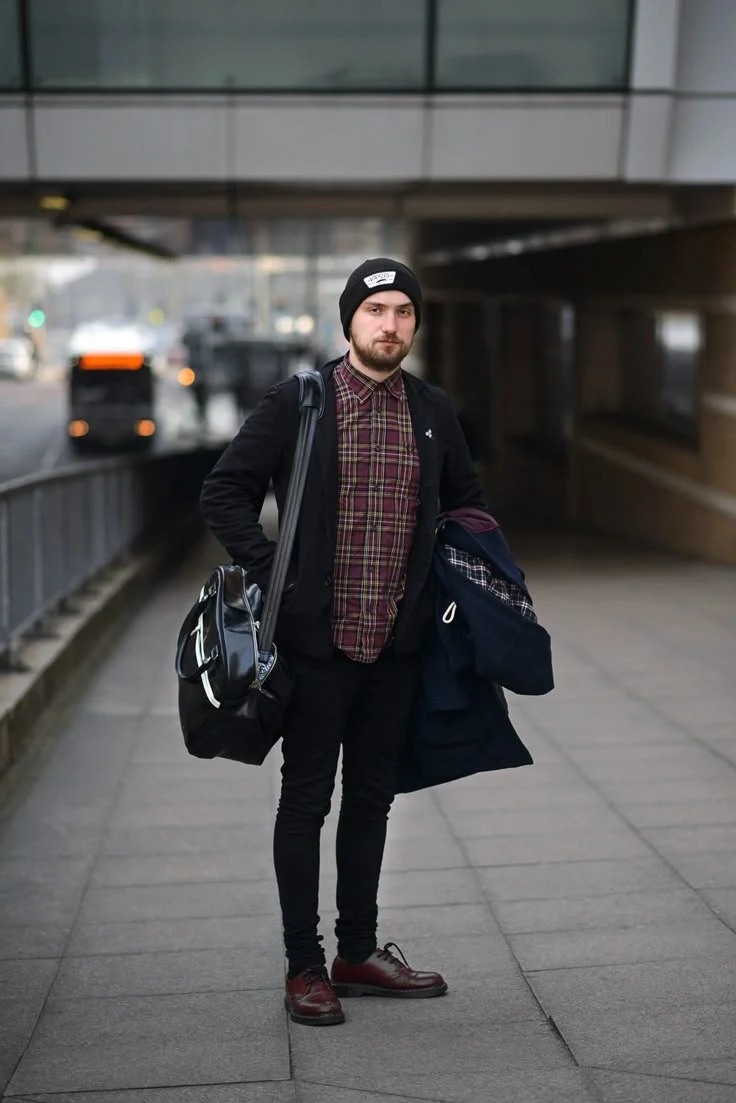 Мужской образ с Dr. Martens 1461