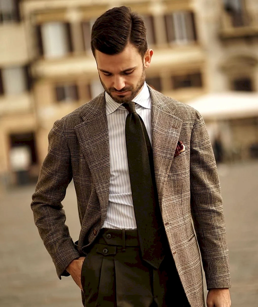Мужской Tweed Jacket