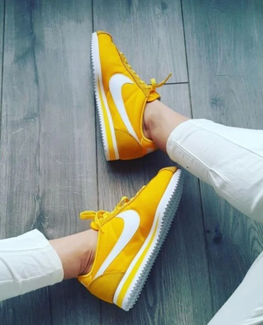 Nike Cortez желтые