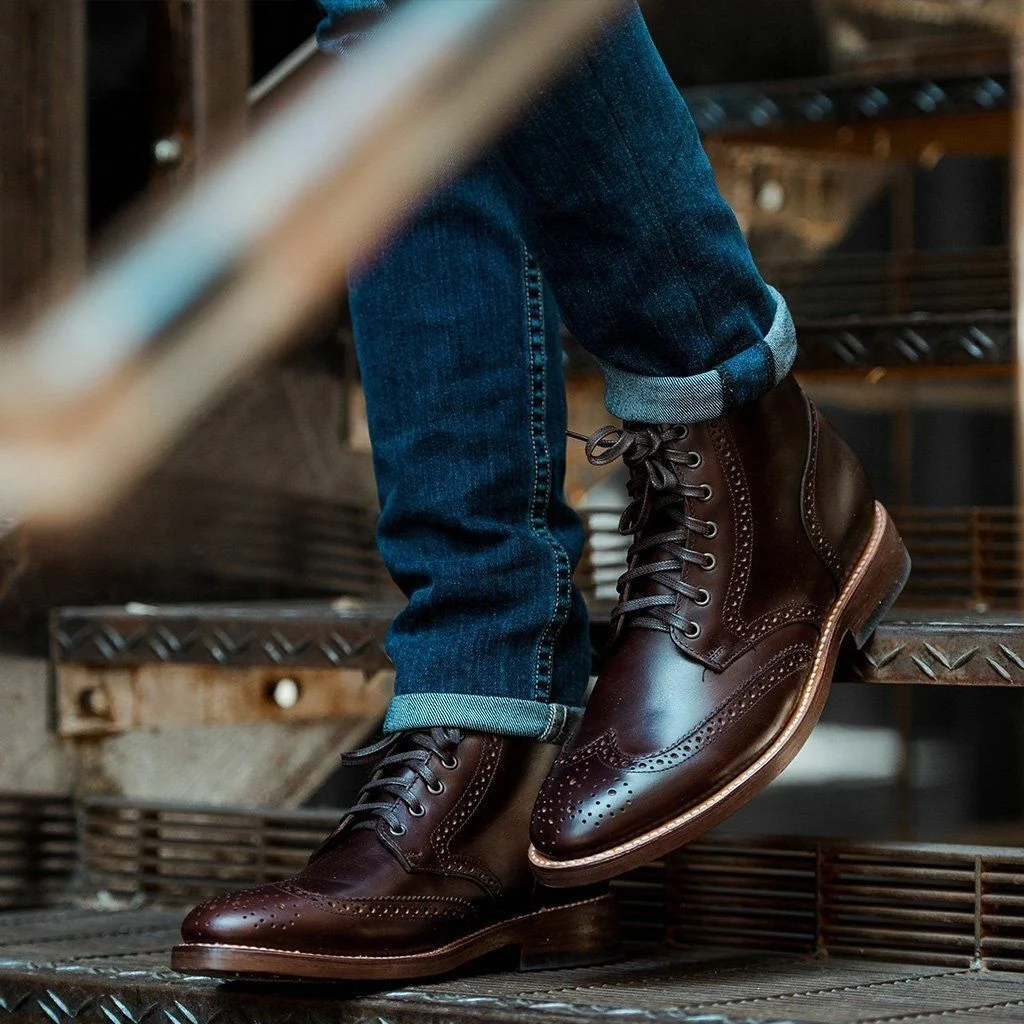 Обувь Wingtip Boot