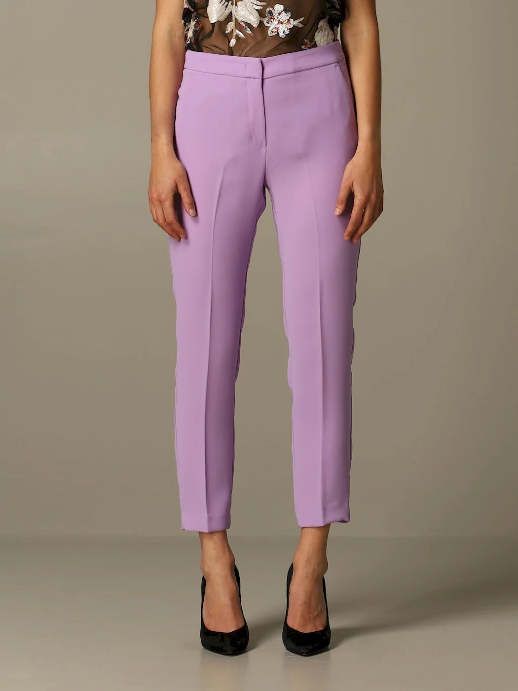 Paco Boutique брюки фиолетовые женские