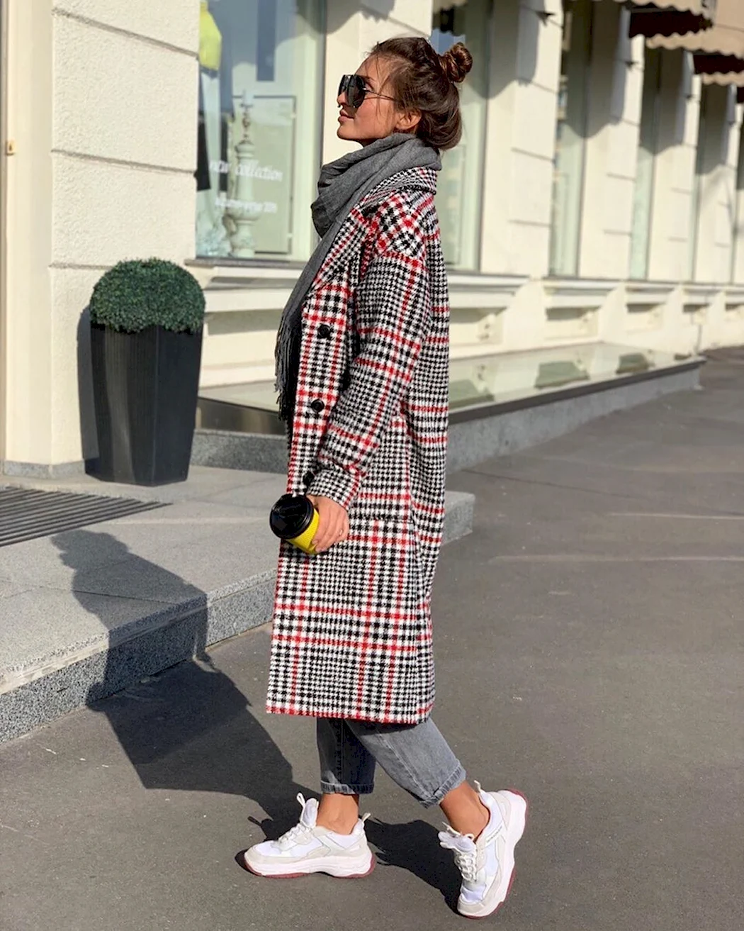 Пальто Levis в клетку