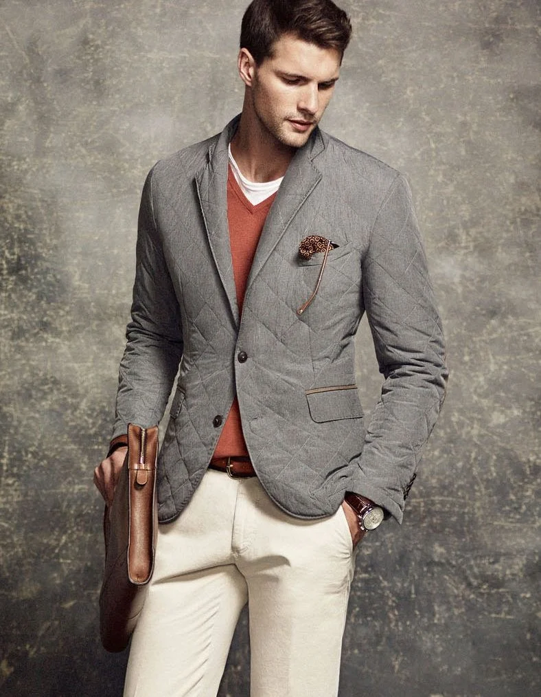 Пиджак мужской massimo Dutti серый