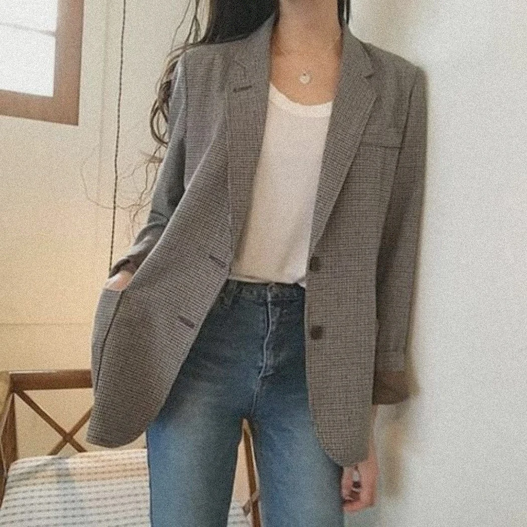 Пиджак Zara оверсайз черный