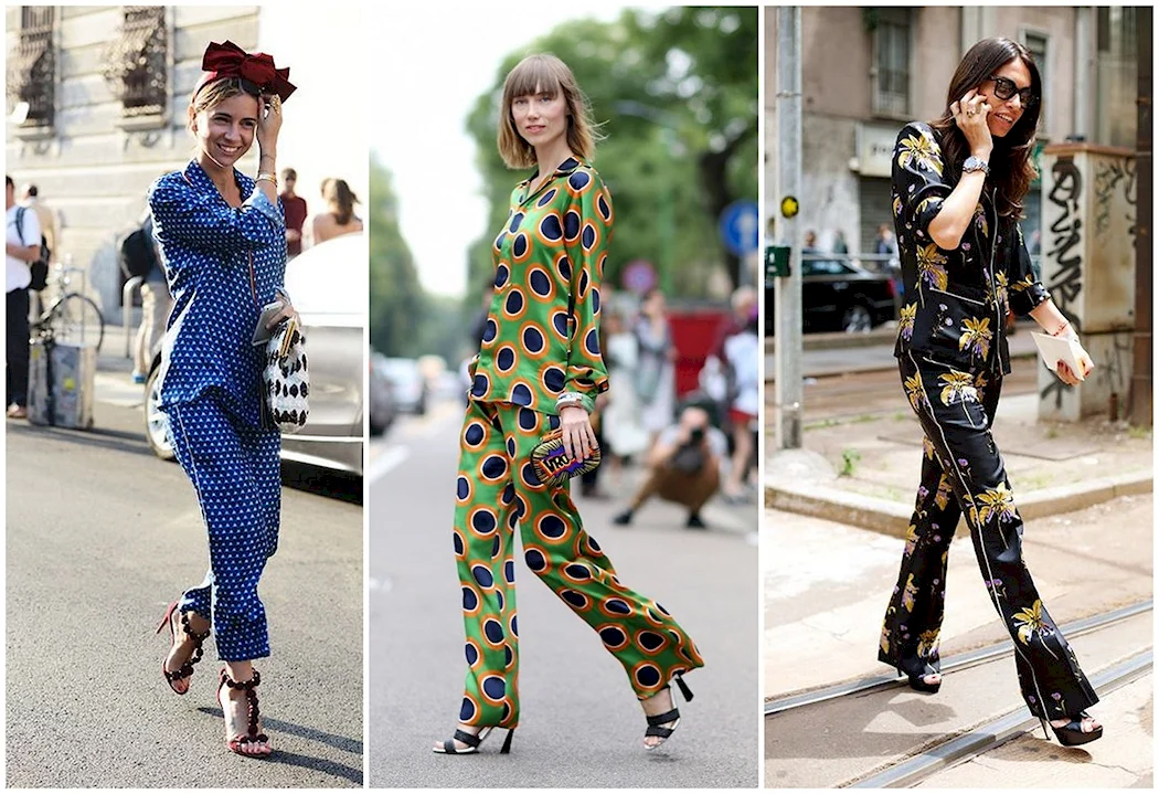 Пижамные стиль Street Style