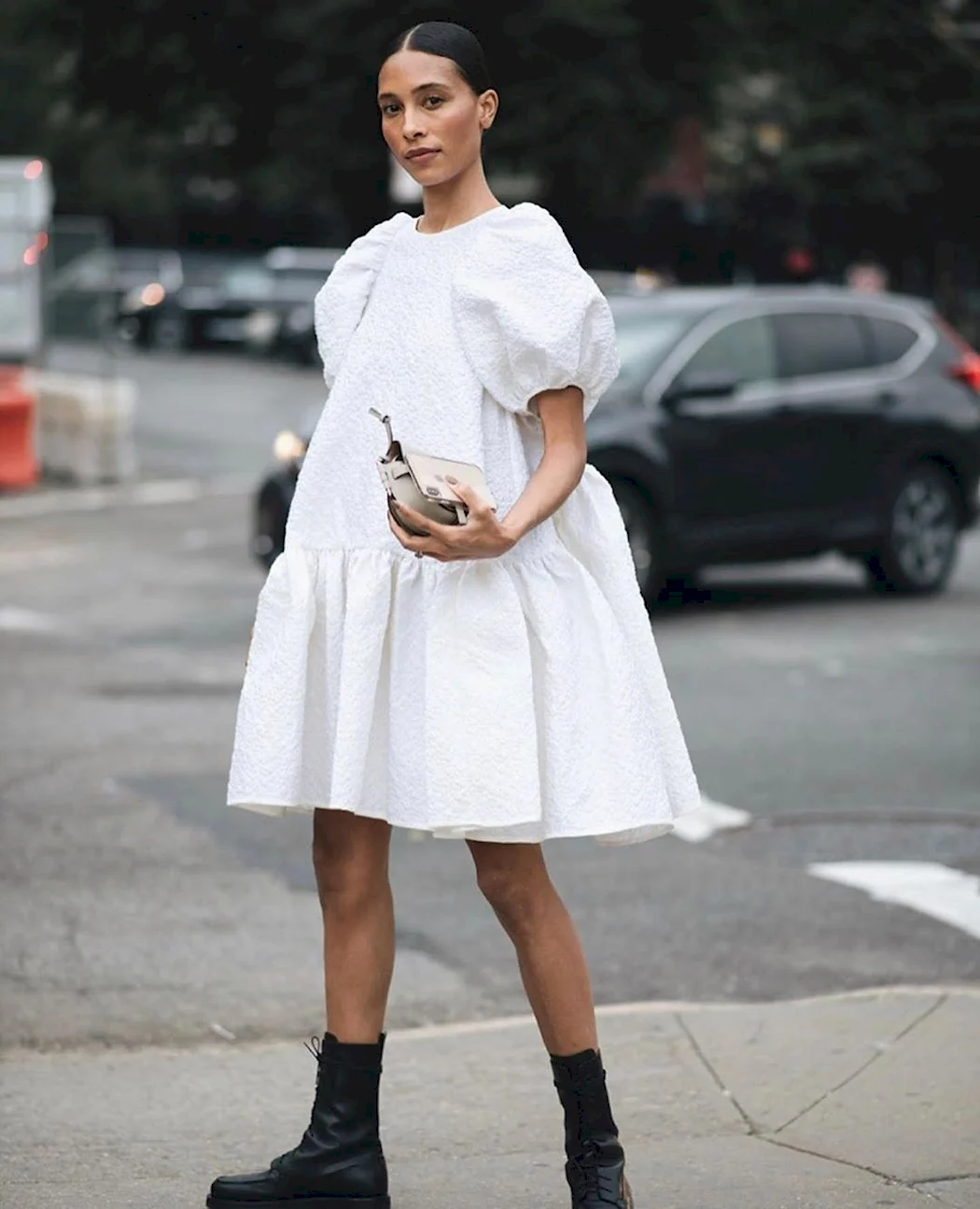 Платье миди 2022 Street Style