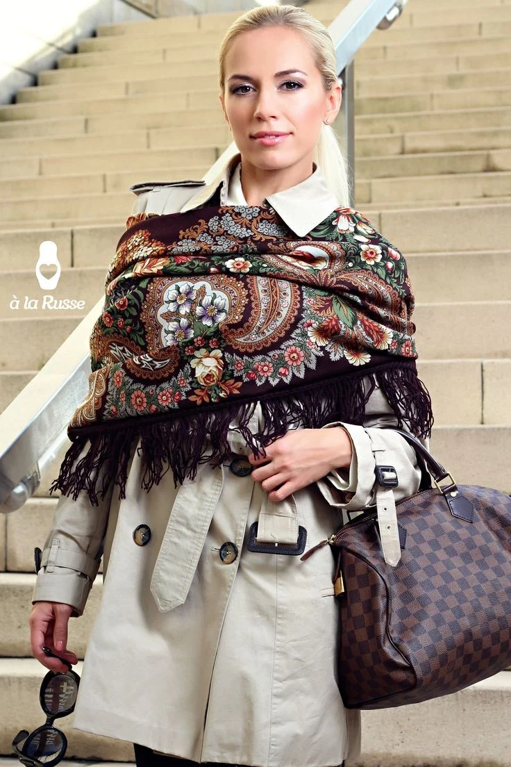 Платок Павлопосадский Street Style