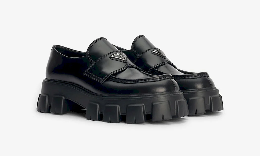 Prada Monolith Loafers