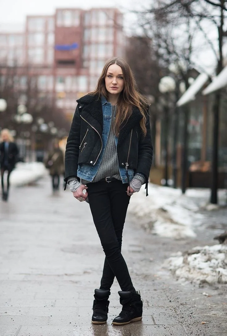 Пуховик Isabel Marant Street Style