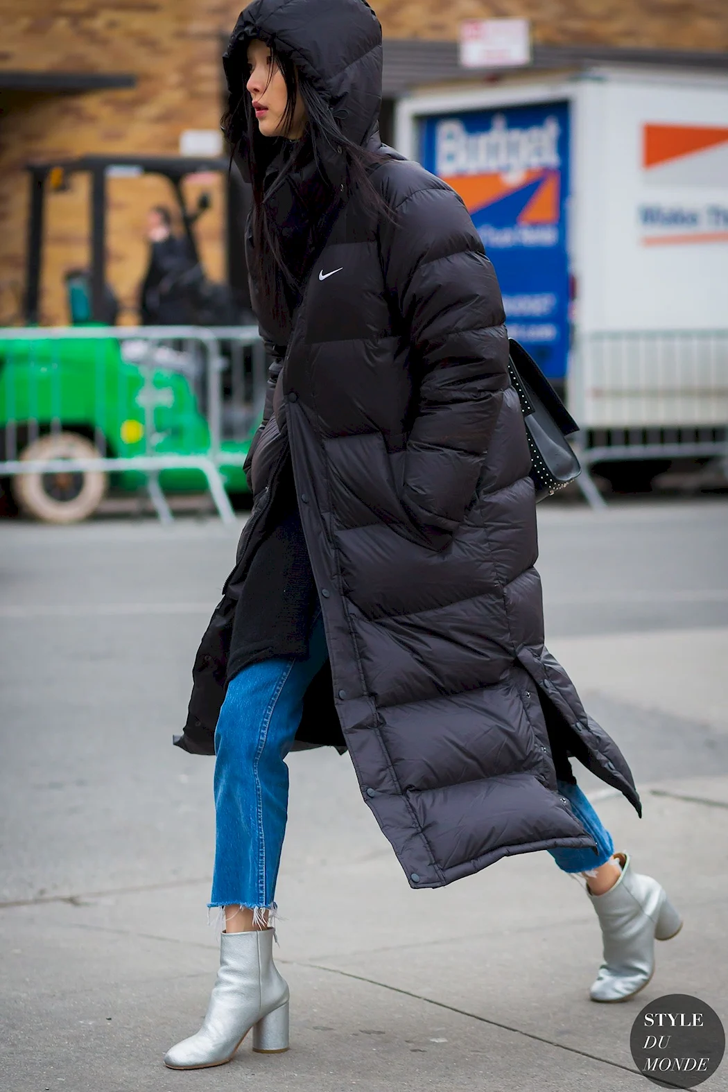 Пуховик long Oversized down Coat