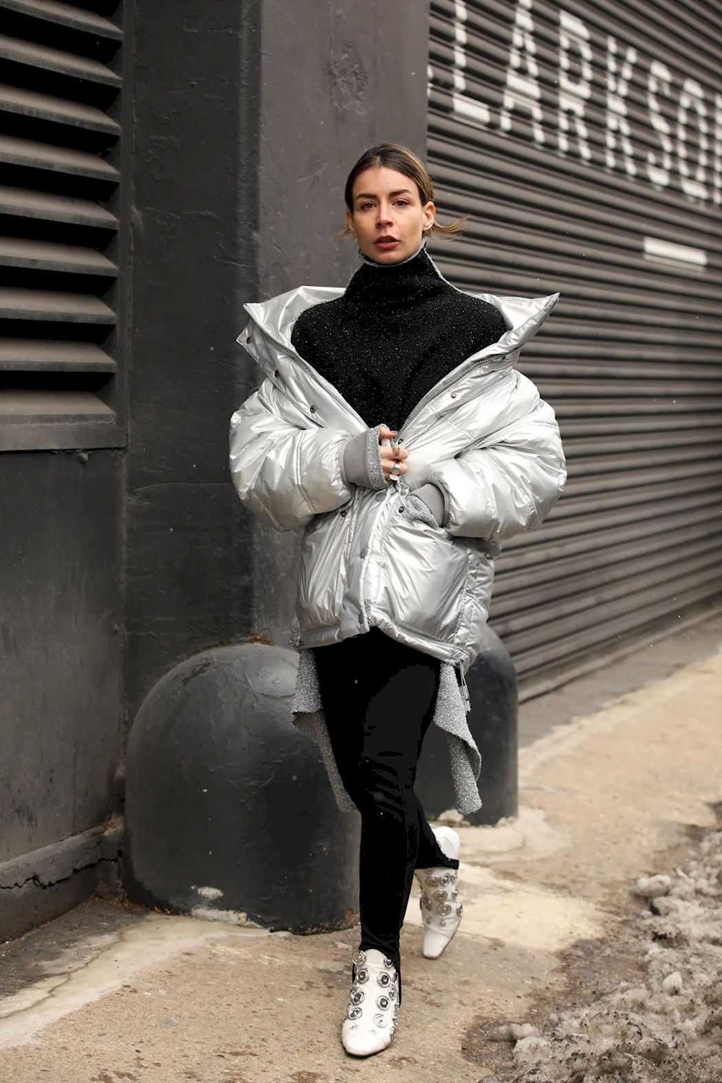 Пуховик оверсайз Street Style