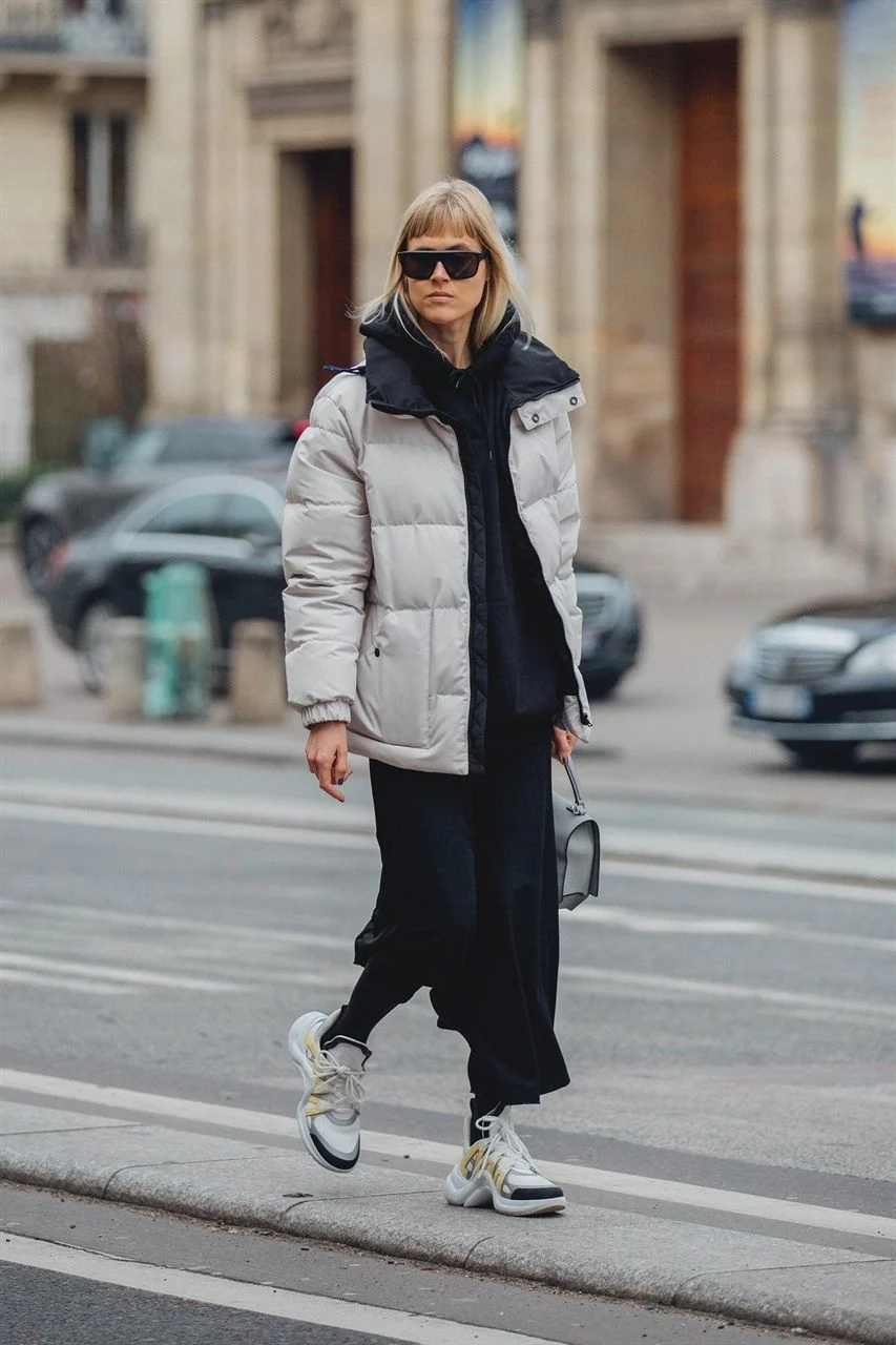 Пуховик оверсайз Street Style