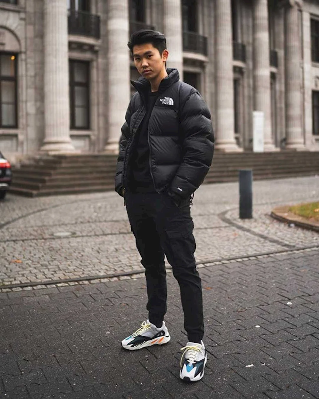 Пуховик TNF 700 outfit