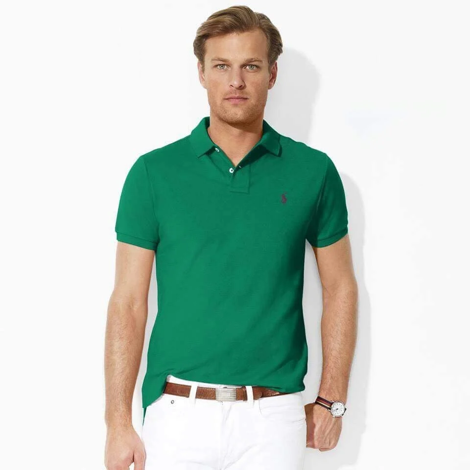 Ralph Lauren Polo Green Slim Fit
