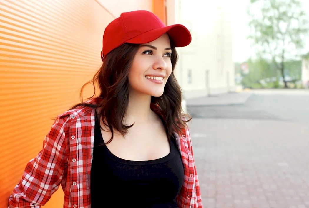 Red cap girl