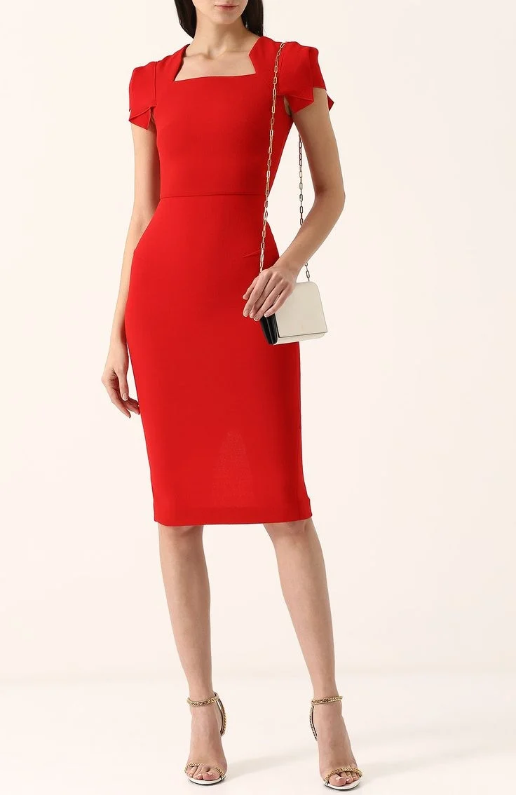 Roland Mouret красное
