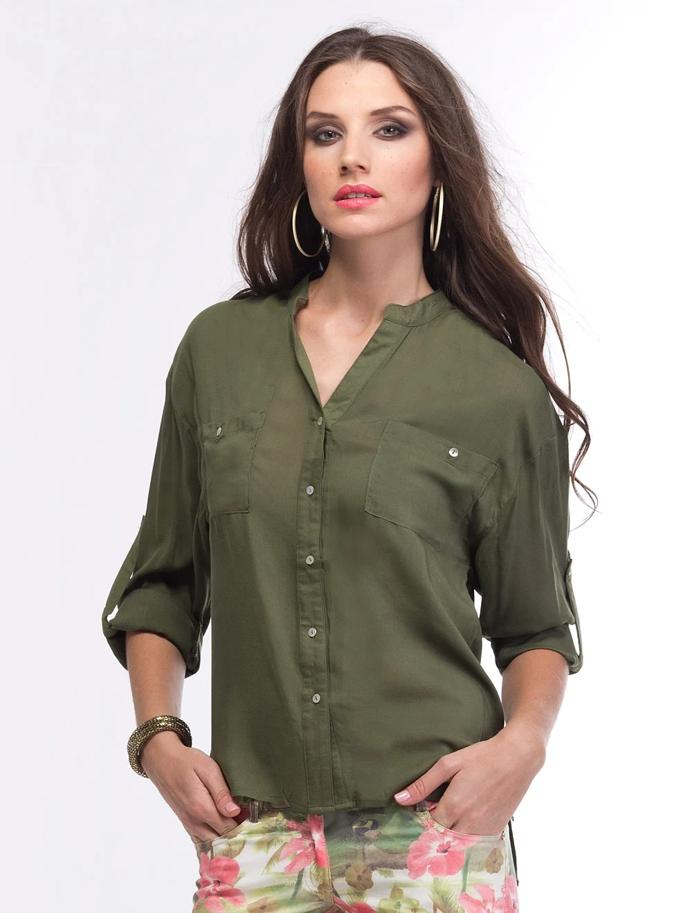 Рубашка Aviator Olive