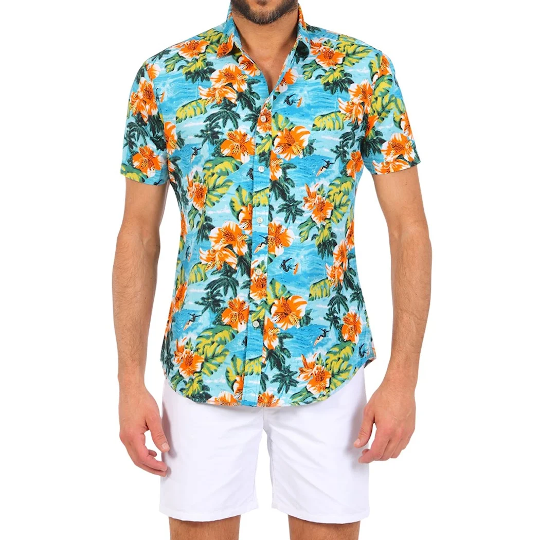 Рубашка Hawaii цвет Vendetta