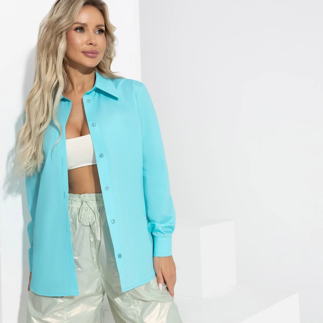 Рубашка мой вариант Light Blue Чарутти