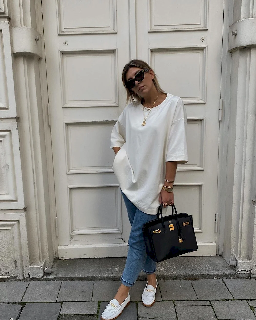 Рубашка оверсайз Street Style 2020