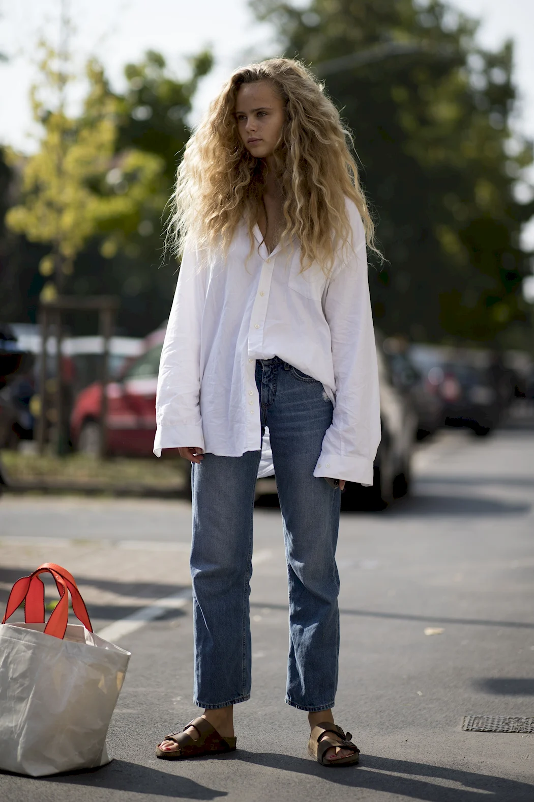 Рубашка Oversized Street Style