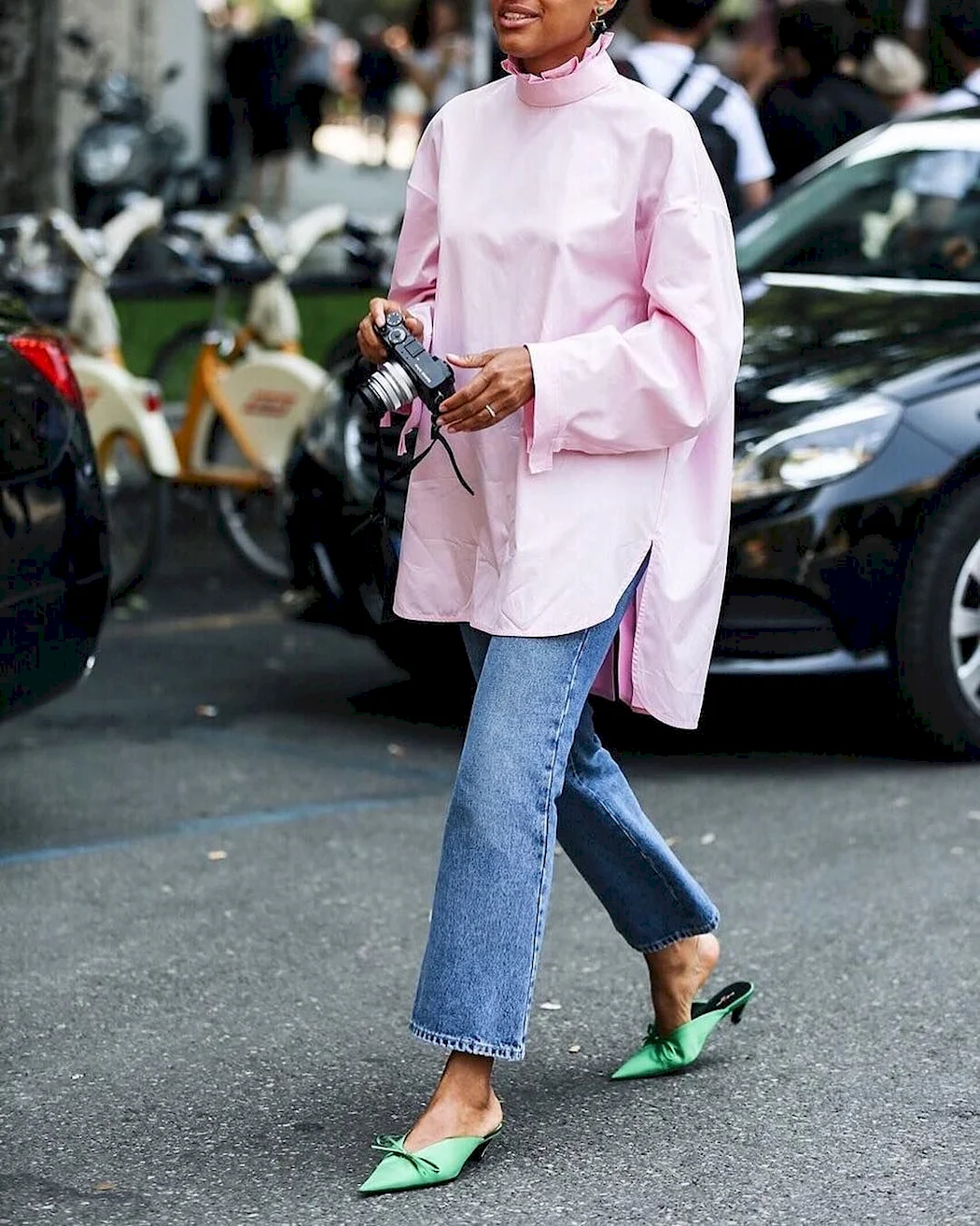 Рубашка Oversized Street Style