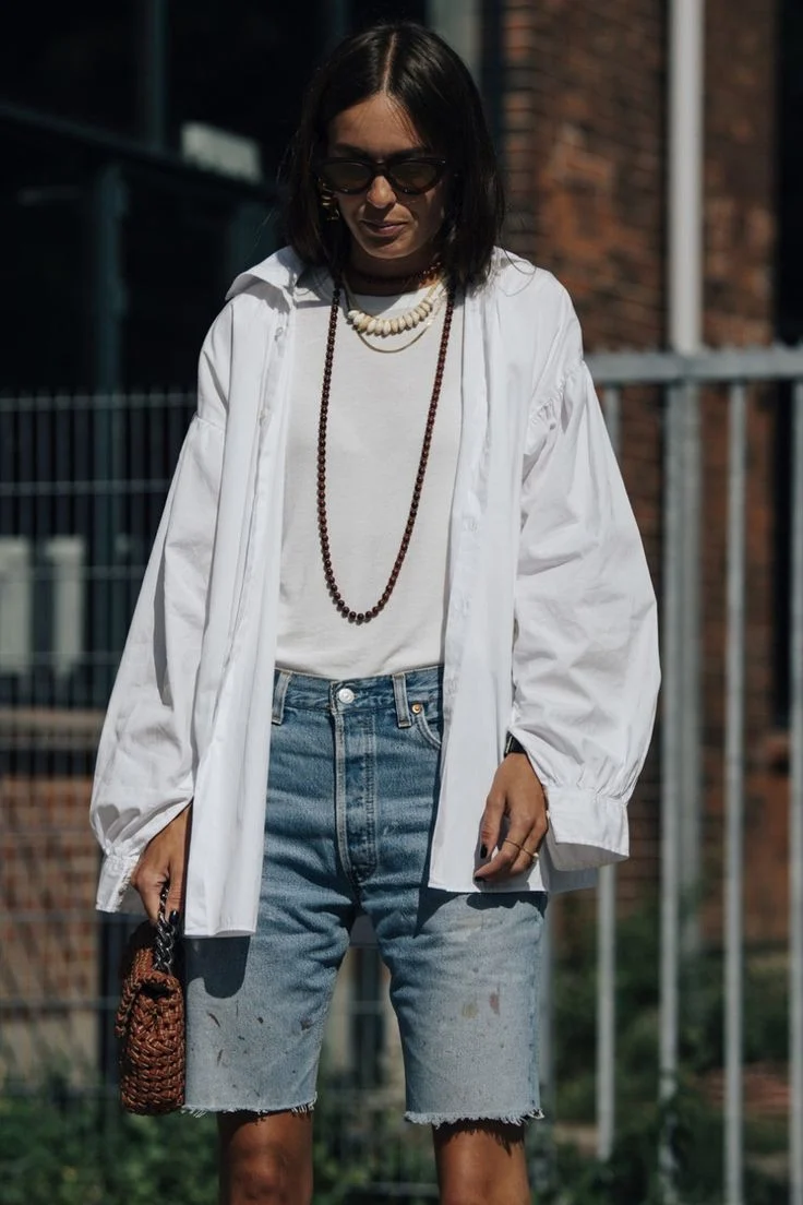 Рубашка Oversized Street Style