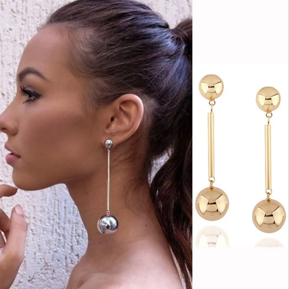 Серьги Fashion Earrings круглые