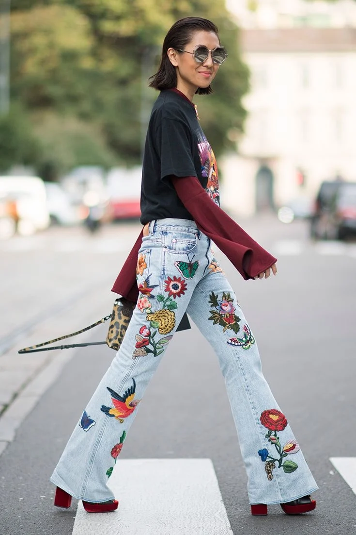 Штаны Gucci streetstyle