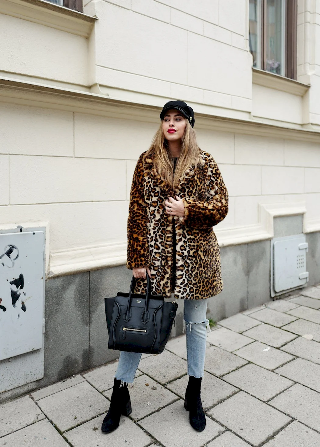 Шуба Fendi 2020 леопард