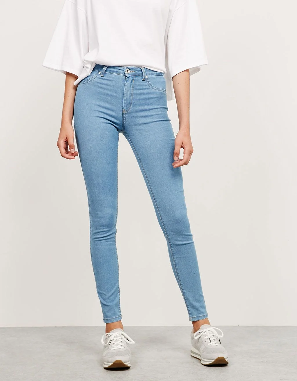 Скинни джинсы бершка Denim