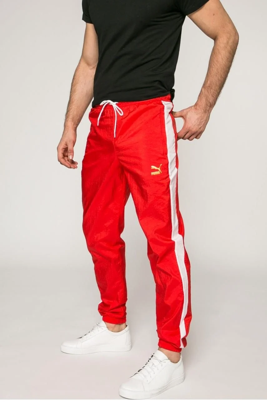 Спортивные брюки Puma Elevate красные мужские