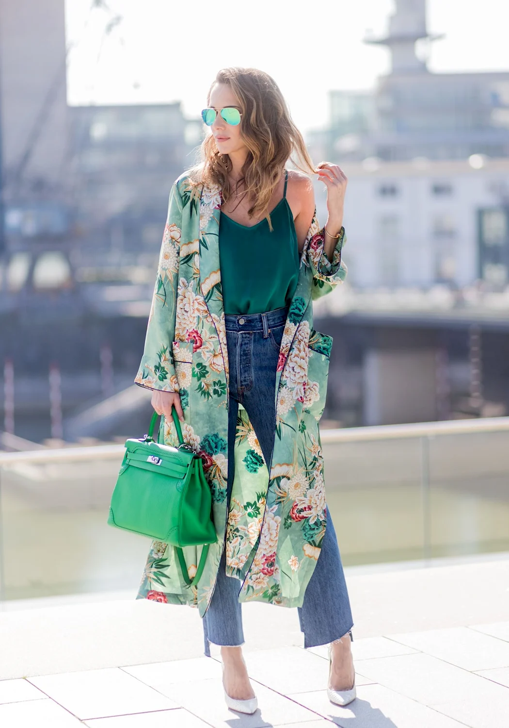 Street Style кимоно 2021