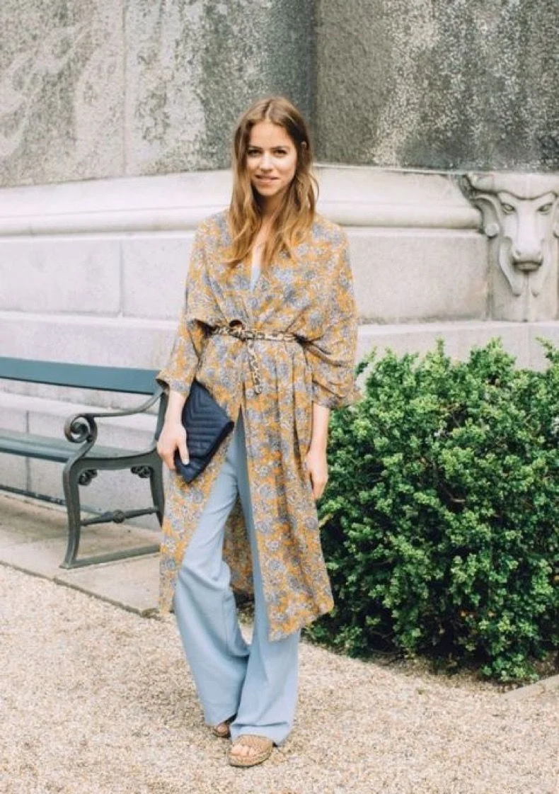 Street Style кимоно 2021