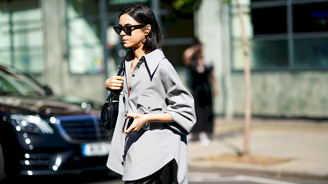 Street Style рубашка оверсайз