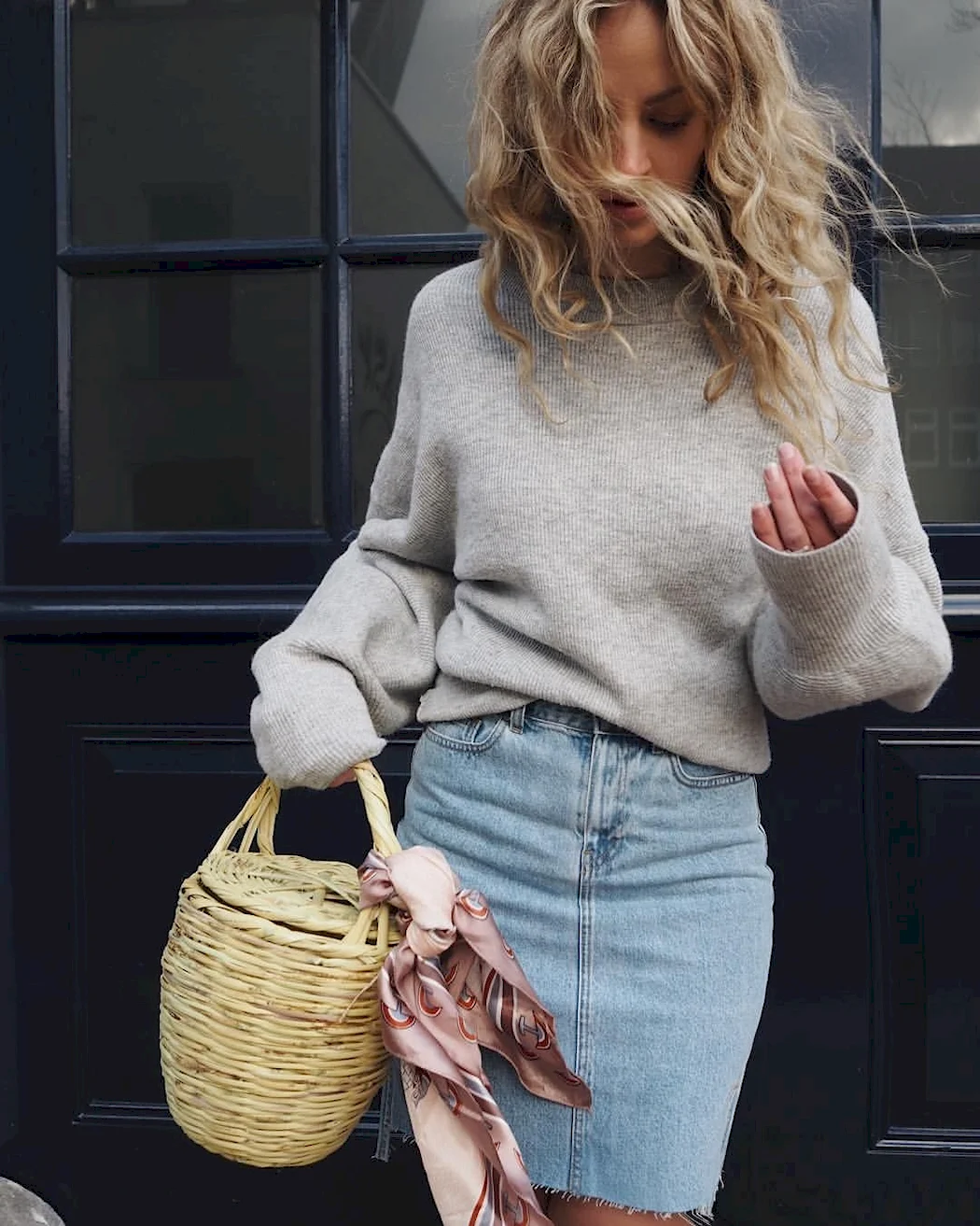 Стрит стайл оверсайз Sweater 2021-2022