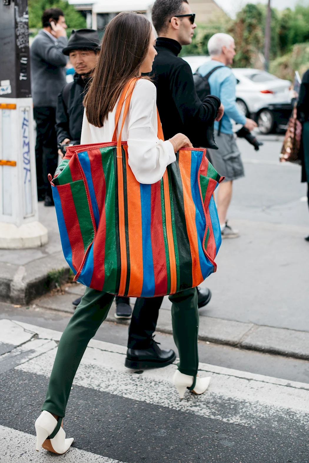 Сумка Balenciaga Street Style