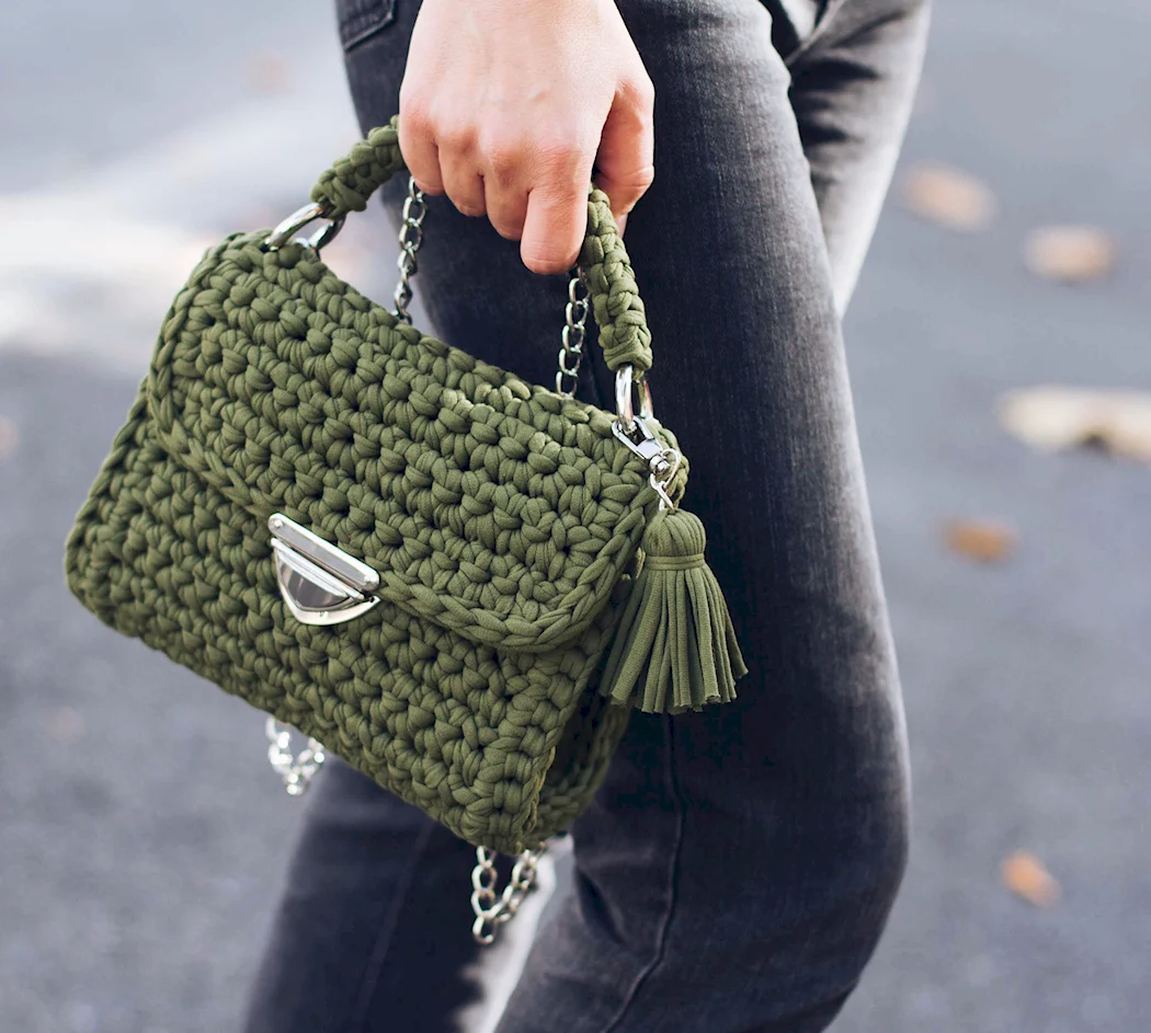 Сумка Chanel Red Crochet
