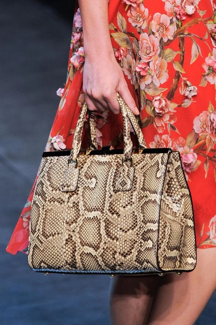 Сумка Dolce Gabbana питон