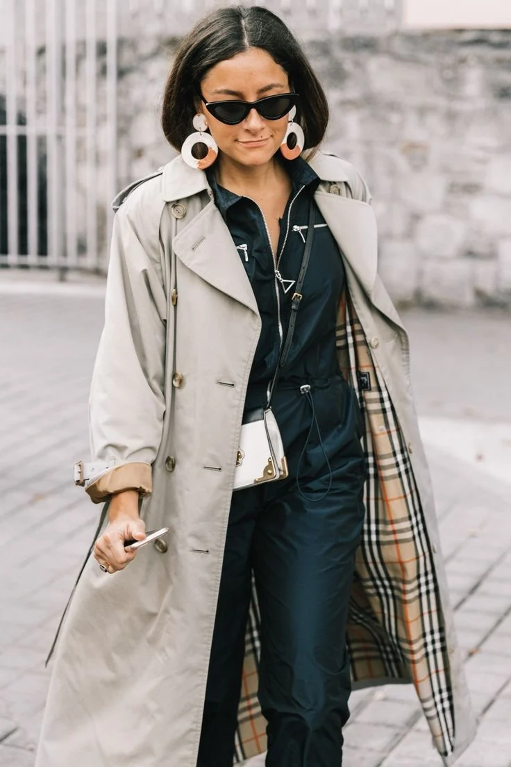 Тренч Барберри Street Style