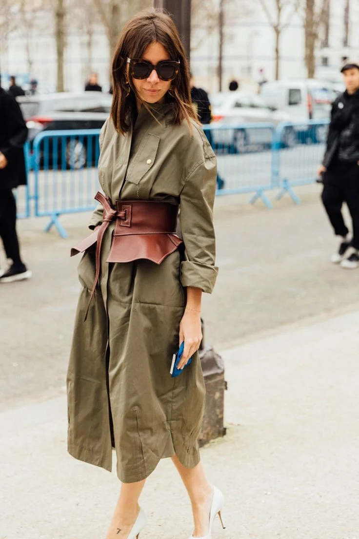 Тренч Street Style