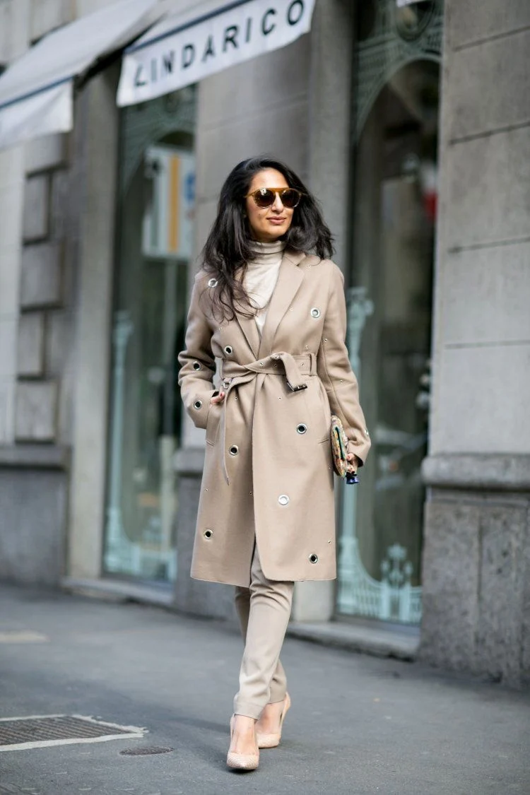 Тренч Street Style